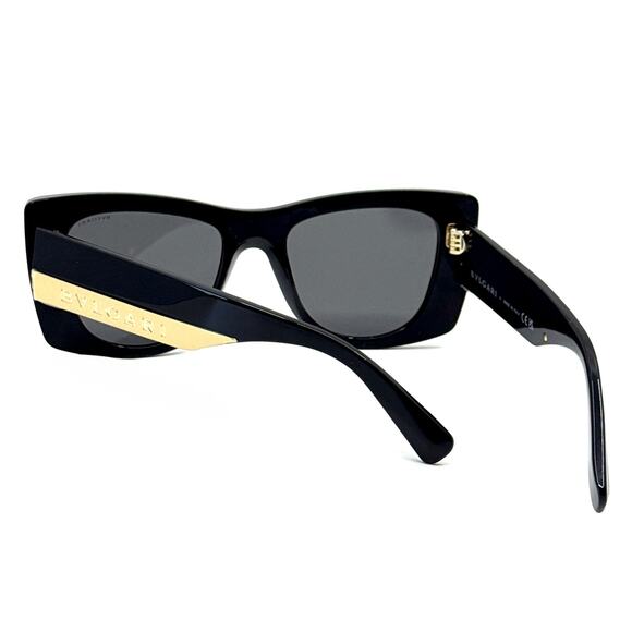 New, BVLGARI Sunglasses Roma BV40038I 01A Authentic - Picture 11 of 12